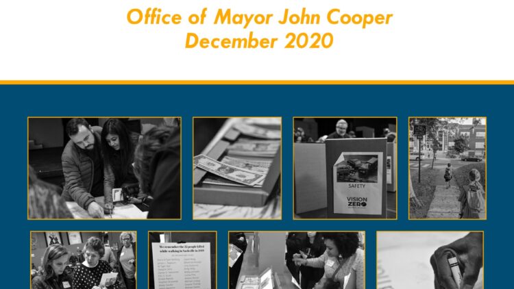 The Office of Mayor John Cooper Released the Metro Nashville Transportation Plan