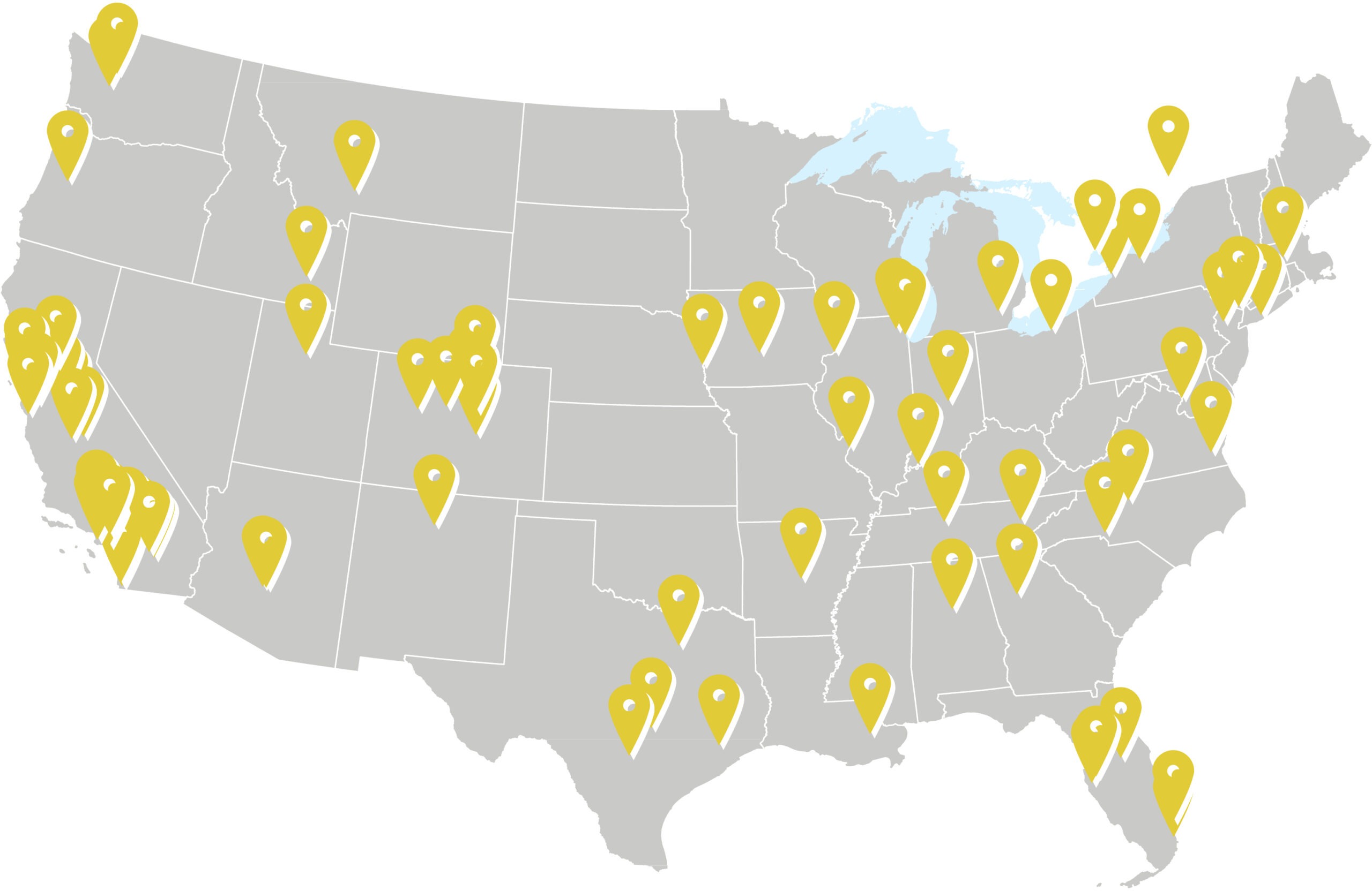 TMD client reach map