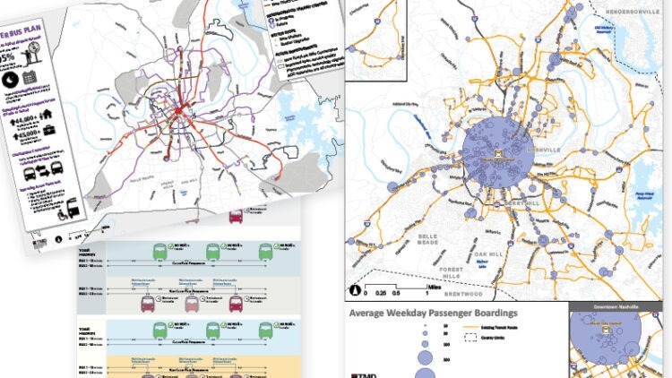Nashville WeGo (MTA) Better Bus Project (Network Redesign)