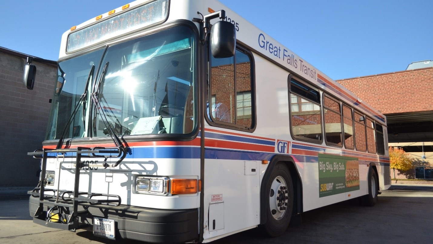 Great Falls Transit bus
