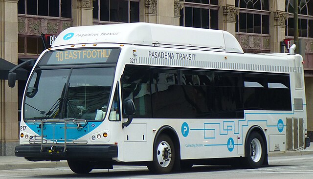 Pasadena Transit bus